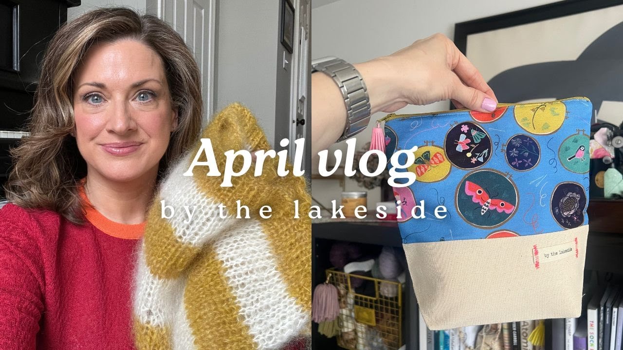 april vlog :: a morning in the kitchen, knitting and spring inspiration