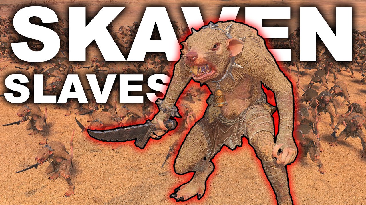 Можно ли пройти Total Warhammer 3, используя только SKAVENSLAVES?