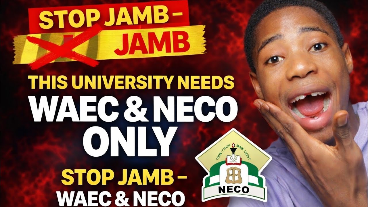 This Nigerian University Accepts WAEC & NECO Only (No JAMB Required) @jptsintl6684 