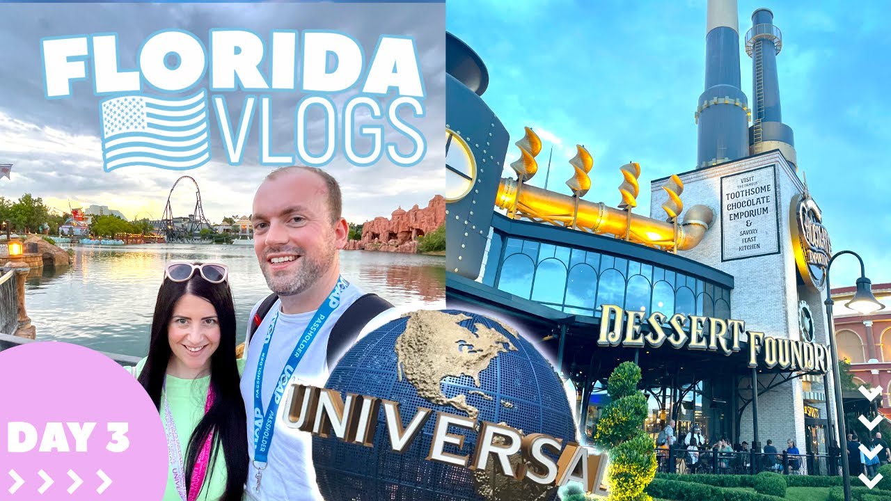 DAY 3 | UNIVERSAL ORLANDO | TOOTHSOME CHOCOLATE EMPORIUM | FLORIDA VLOGS | MAY 2024