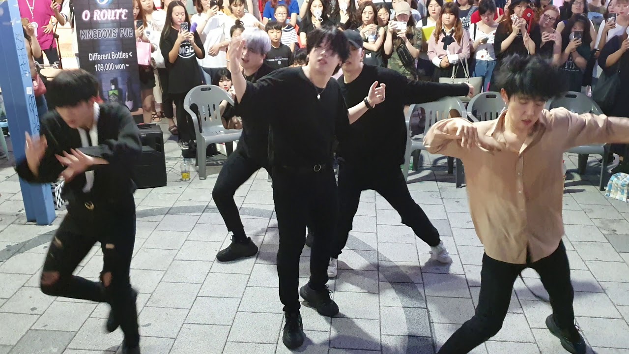 킹덤즈(Kingdoms)/ Alligator-몬스타엑스(MONSTA X) 20190801 홍대(HongDae) 버스킹(Busking)