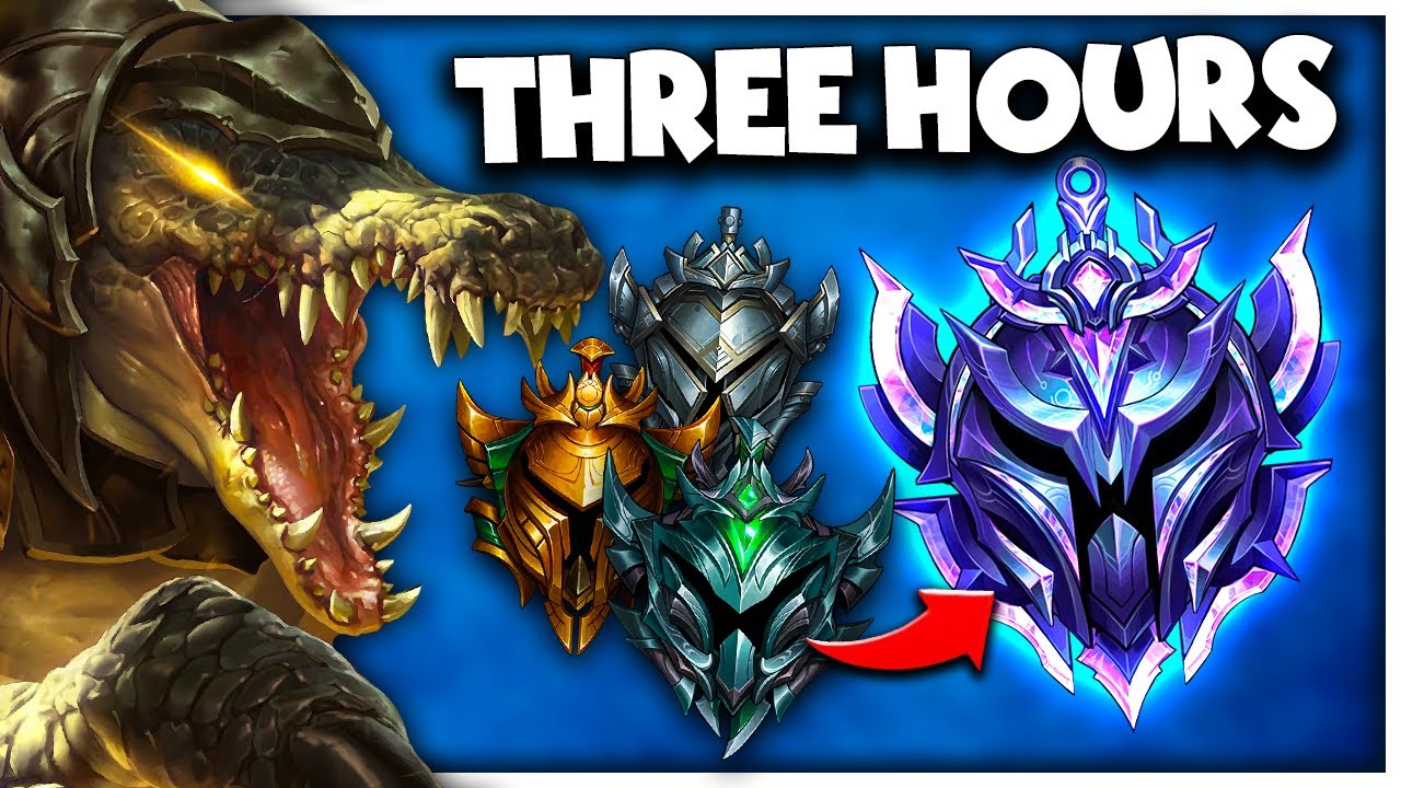 THIS is how you CLIMB to DIAMOND in 3 HOURS...with RENEKTON ONLY