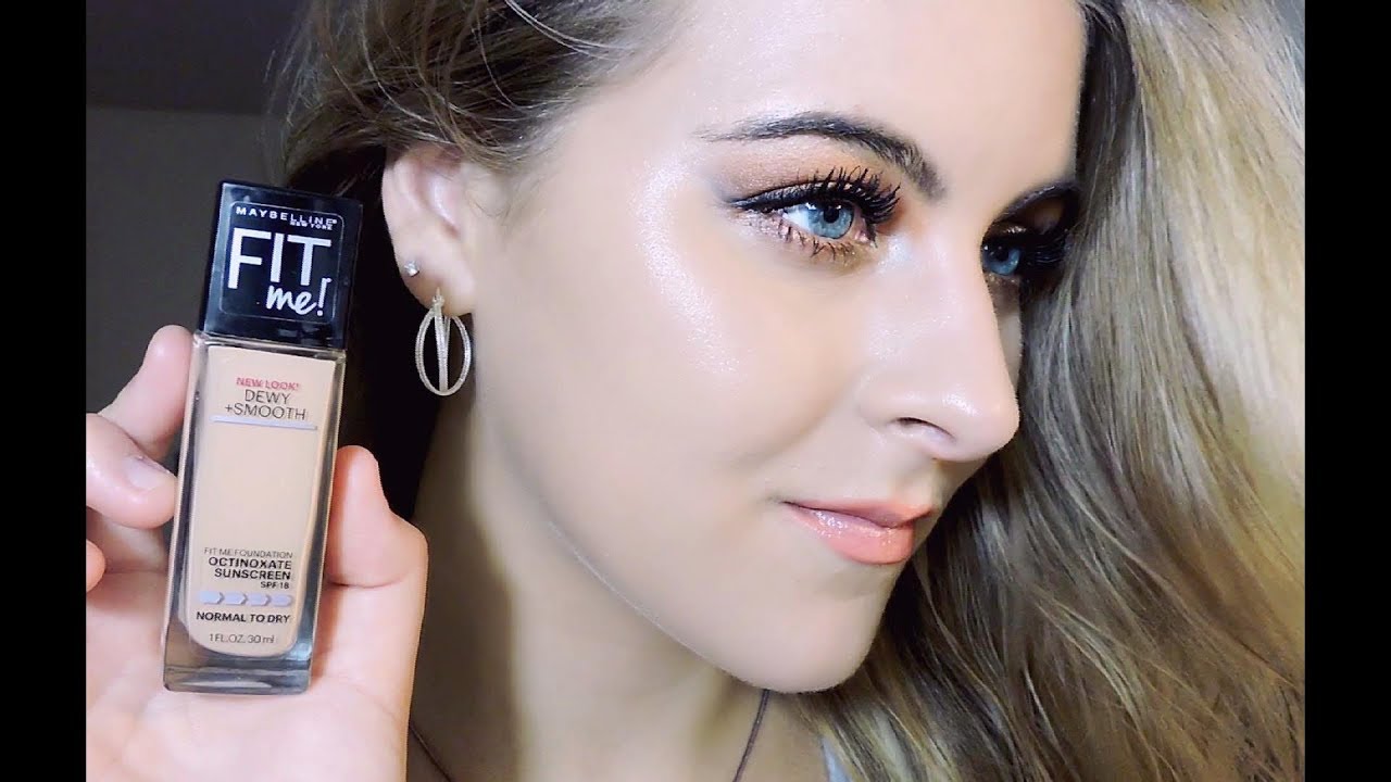 $5 GORGEOUS FOUNDATION! Maybelline Fit Me Dewy + Smooth!