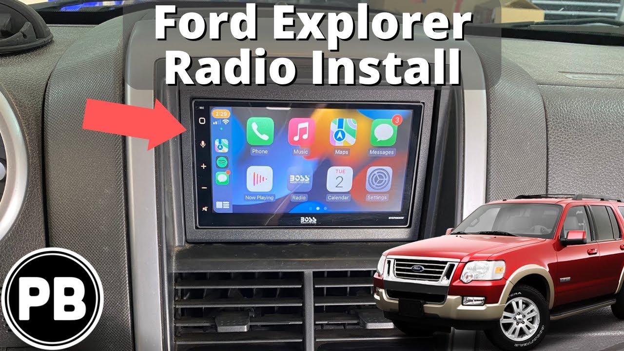 2006 - 2010 Ford Explorer / Mountaineer Radio Install