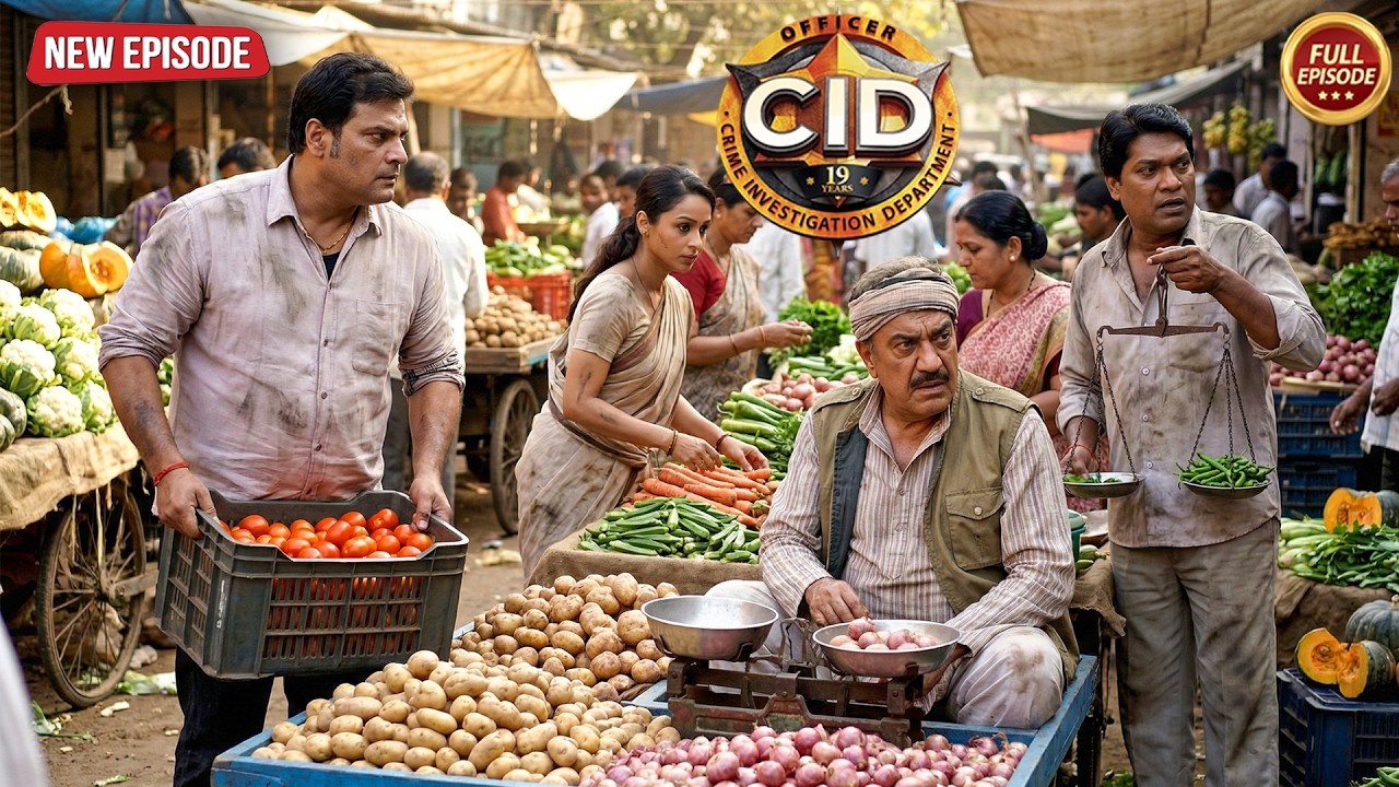 कातिल पर नज़र रखने के लिए भेष बदलकर सब्ज़ी बेच रही CID टीम | सी .आई. डी | Latest Episode 2026