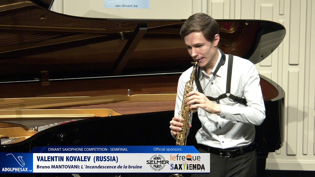 Valentin Kovalev (Russia) - L´Incandescence de la bruine by Bruno Mantovani (Dinant 2019)