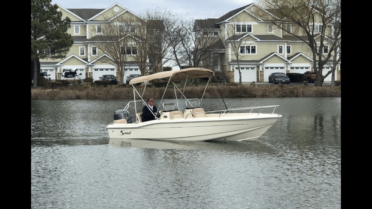 Get out on the water today! 2023 Scout 175 Sport Dorado Boat For Sale at MarineMax Kent Island, MD