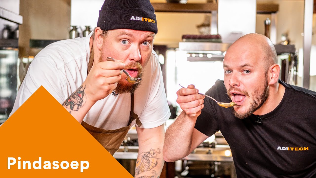 Pindasoep - Koken met Aditech & Nick Toet