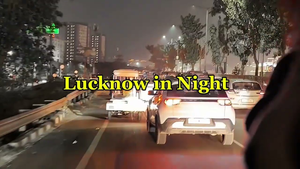 LUCKNOW NIGHT VIEW #shortvideo #youtubeshorts #travel #villagelife #virelvideo 