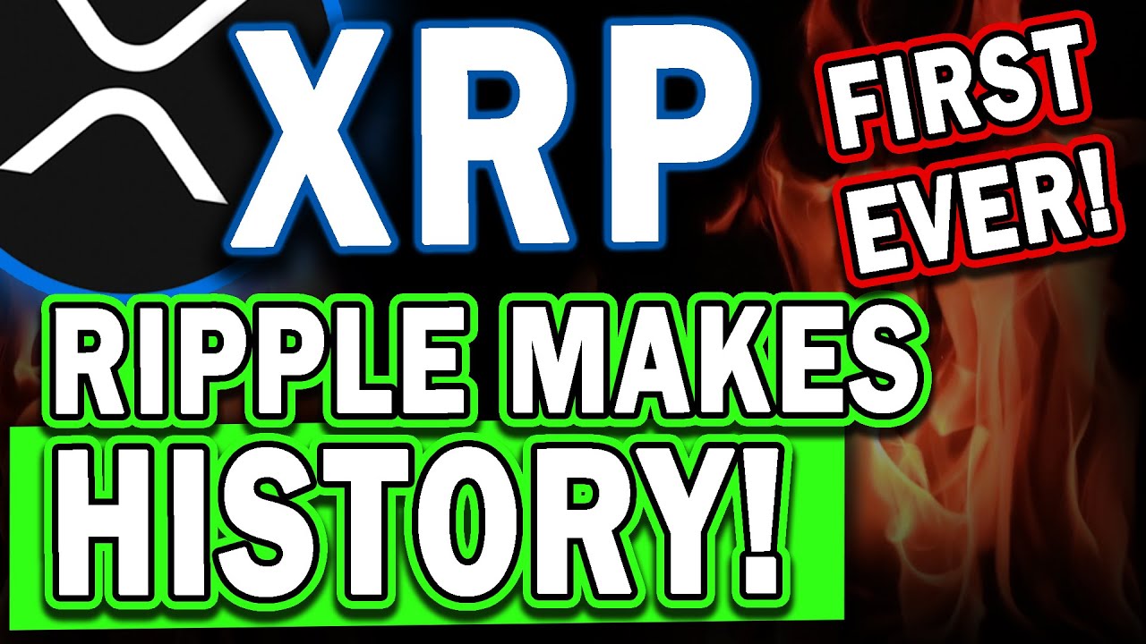 MAJOR XRP / RIPPLE UPDATE: RIPPLE Makes History For CRYPTO! + Bitcoin's relief rally continues!
