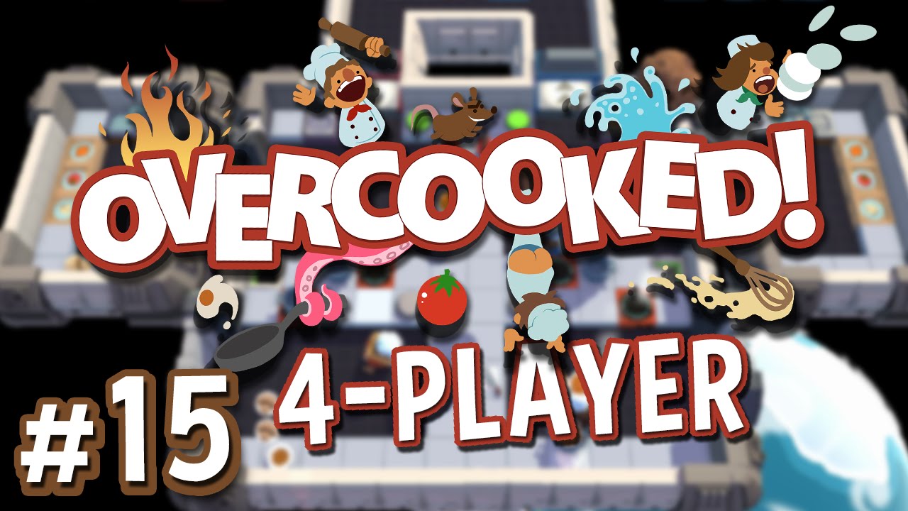 Overcooked - #15 - Angry Rash (Versus Overcooked Gameplay)