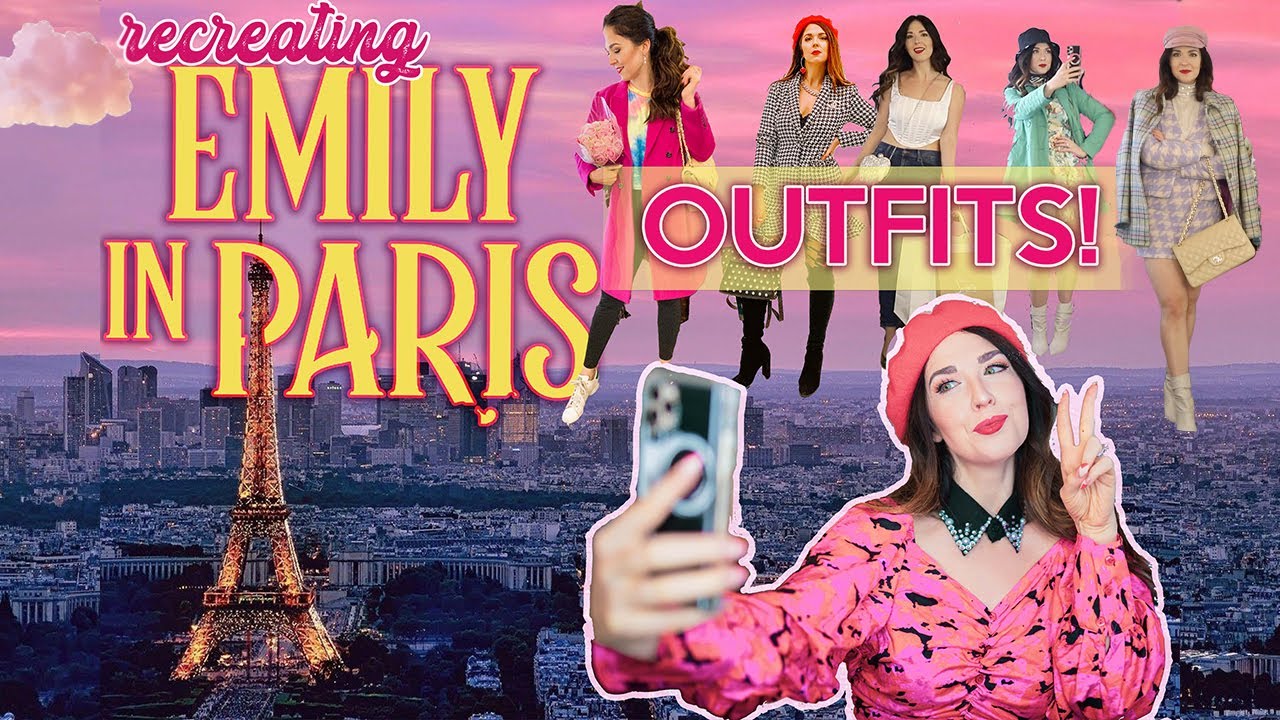 Emily In Paris Lookbook | Recreating 15 Emily Cooper Outfits!!!