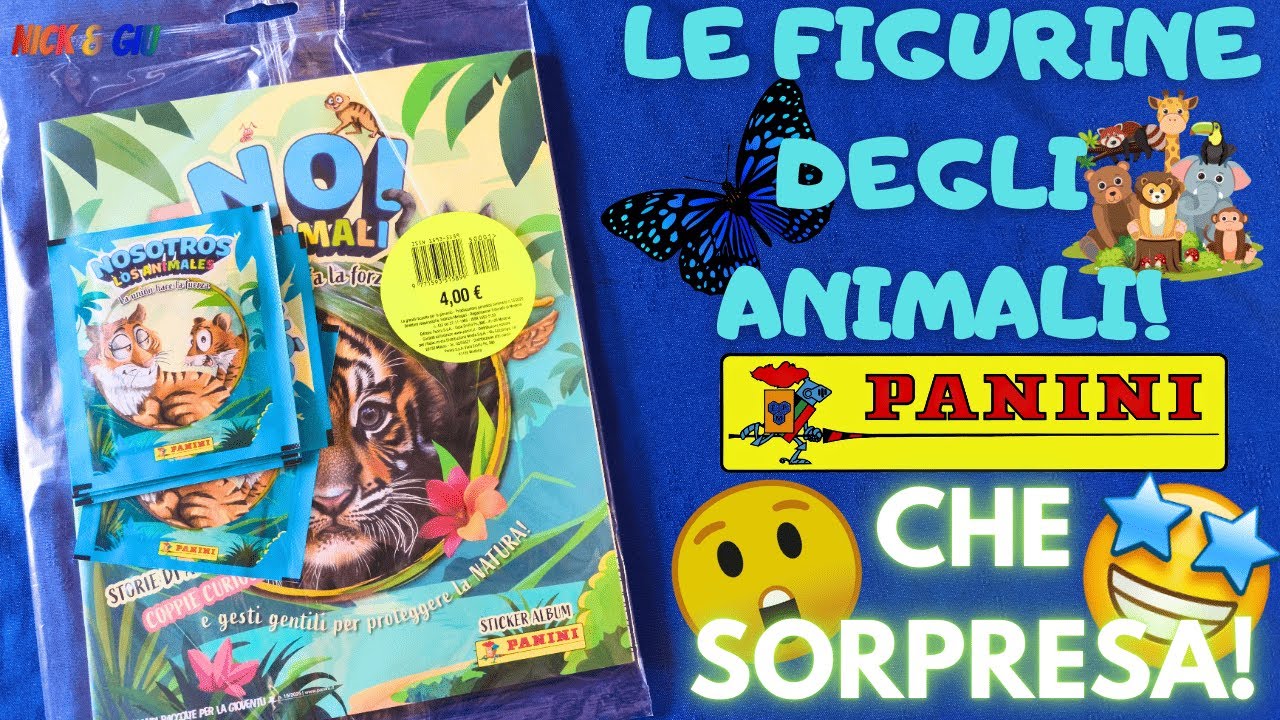 🐾 NOI ANIMALI - Figurine Panini - una Collezione Incredibile! 😱