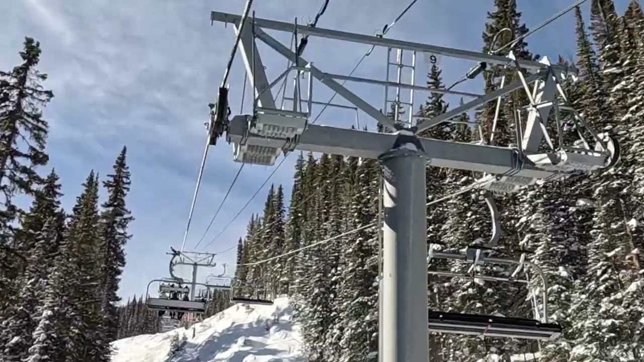 (27/02/26) Vail Mountain - Northwoods Express Lift 11 Take 3 (1080p60fps)