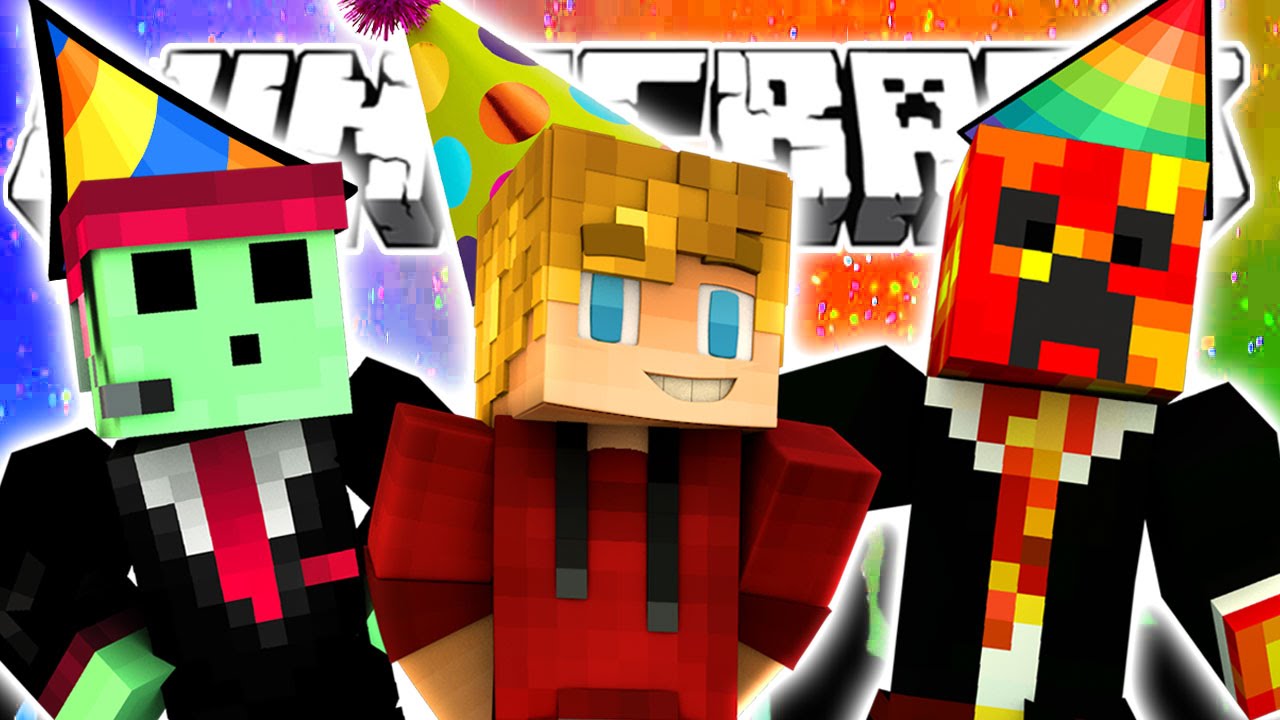 Minecraft *New* Party Games! - w/Lachlan, Preston & Pete