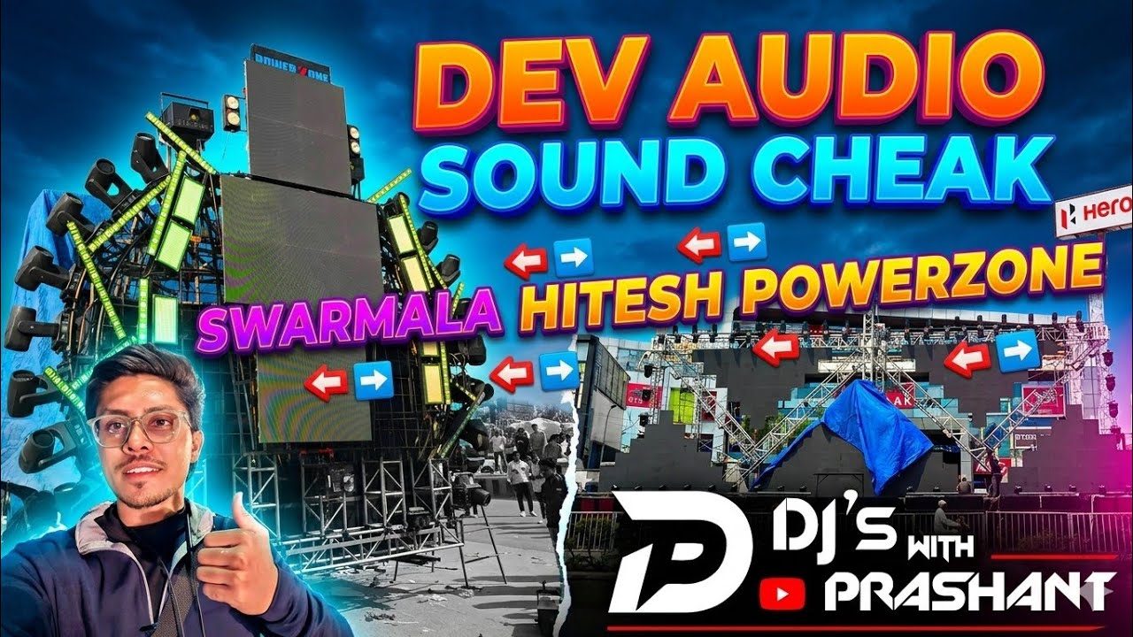 Dev audio sound check हिंदू नव वर्ष शोभायात्रा कोरबा @DJs_with_prashant. 