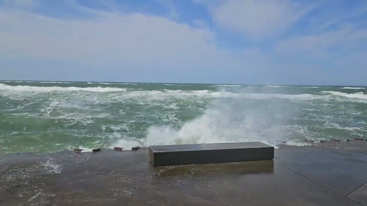 Strand von Løkken Mole in Dänemark