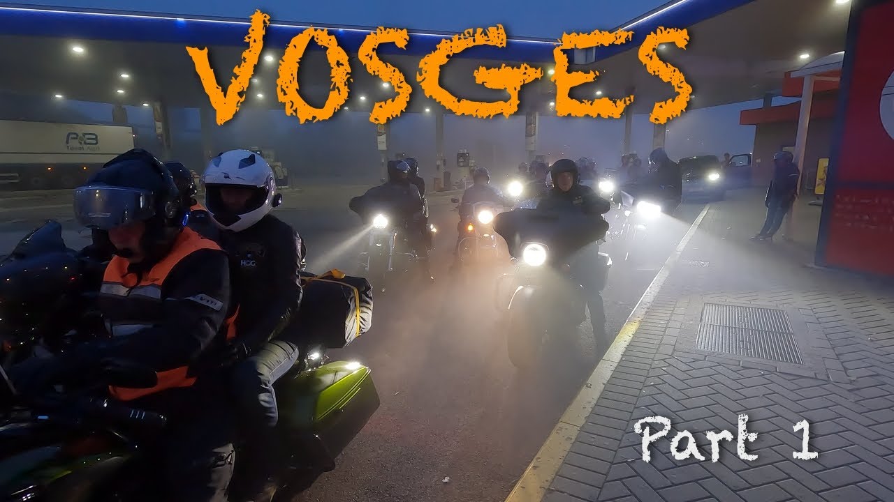 Vosges (Vogezen) 2024 part 1 - to motohotel Col de Bussang