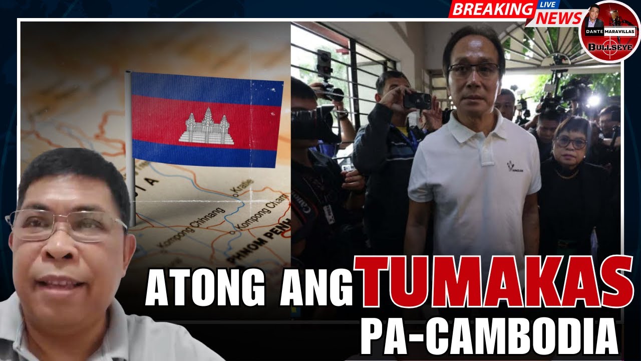 ATONG ANG, TUMAKAS NA PA-CAMBODIA. NAPAGHAHALATAANG GUILTY!