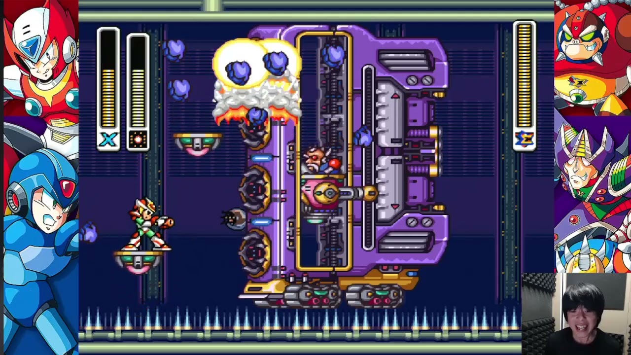 26/02/01　ニコ生録画【ロックマンX２】