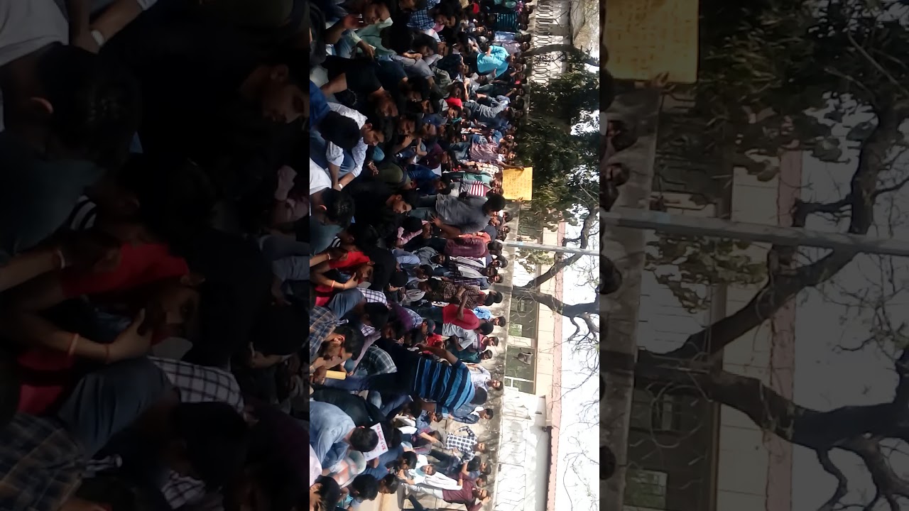 Ssc protest day 5 live vedio