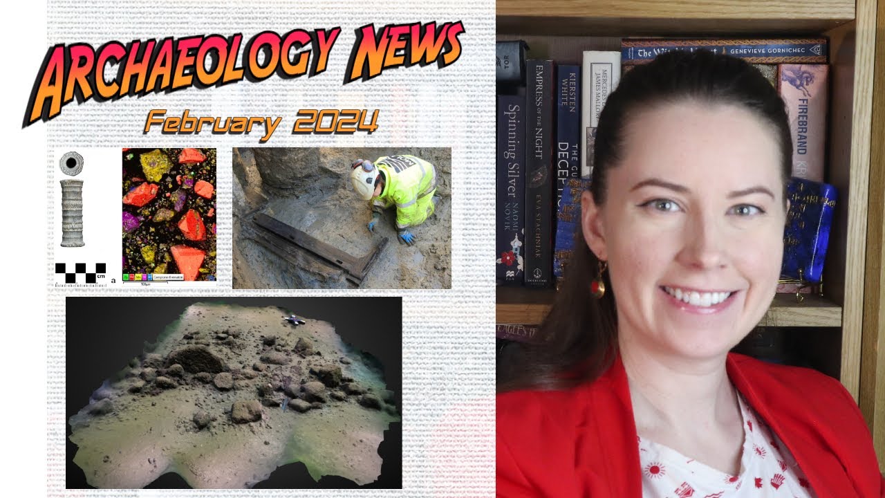 Submerged Prehistoric Wall | Ancient Red Lipstick | Roman Ikea Bed - Archaeology News: February 2024