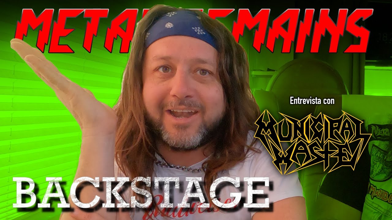 Interview with Tony Foresta from Municipal Waste 🇺🇸 [Backstage]