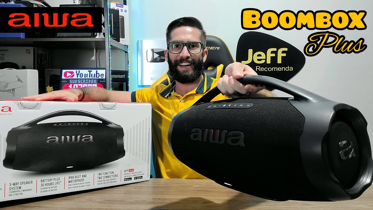 AIWA BOOMBOX PLUS 200W IP66: NÃO É POSSIVEL! A caixa de som 