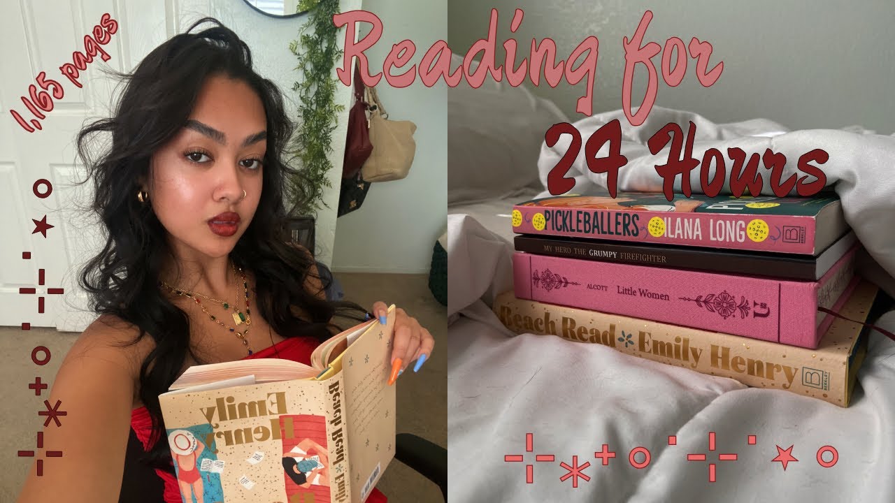 reading for 24 hours ⊹🕯️📖🎧⊹