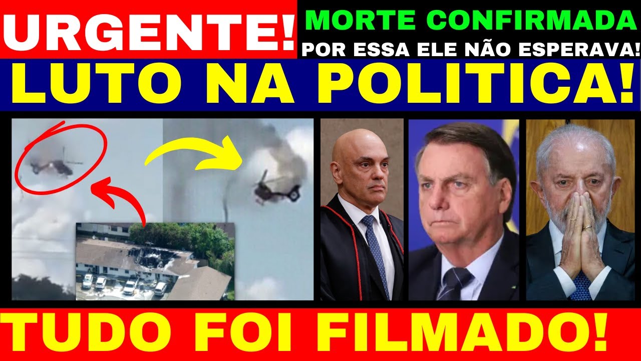 URGENTE! ACABA DE ACONTECER AGORA TRISTE NOTÍCIA AERONAVI TUDO FOI FILMADO! SE FOI ÚLTIMAS NOTICIAS!