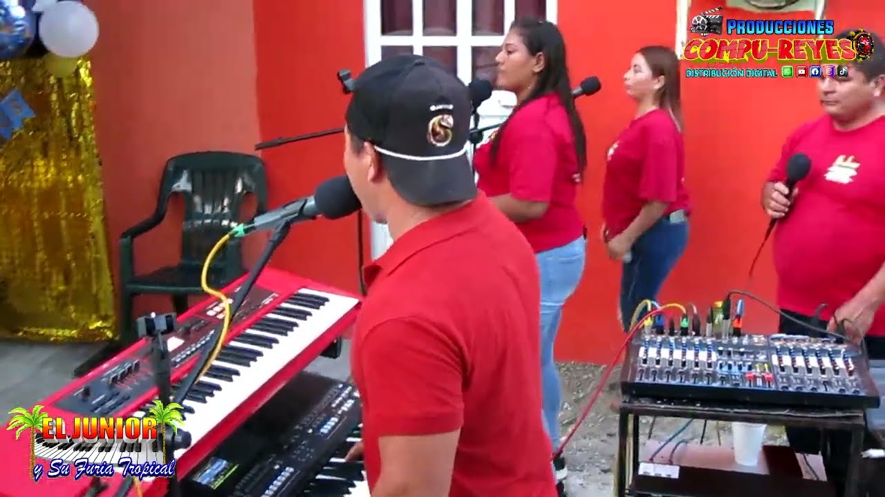 popurrí - El Bote De Cerveza - El Junior Y Su Furia Tropical ( TECLADISTA )