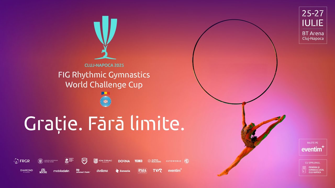 FIG Rhythmic Gymnastics World Challenge Cup Cluj-Napoca 2025 | Grație - DAY 3