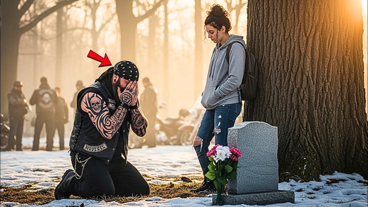 “Your Son Isn’t Dead,” Whispered a Homeless Girl to the Biker — What He Found Changed Everything...