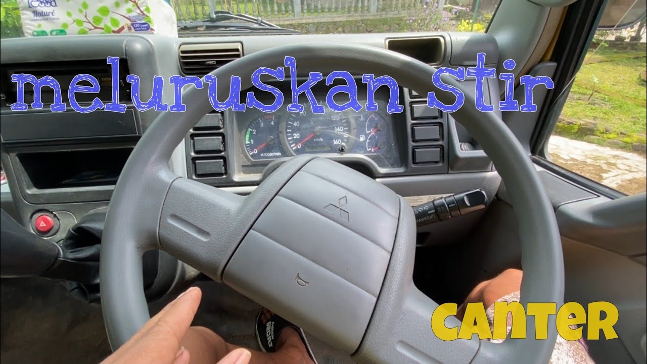 cara meluruskan stir truk canter 🔛 agar stir sinkron saat jalan lurus