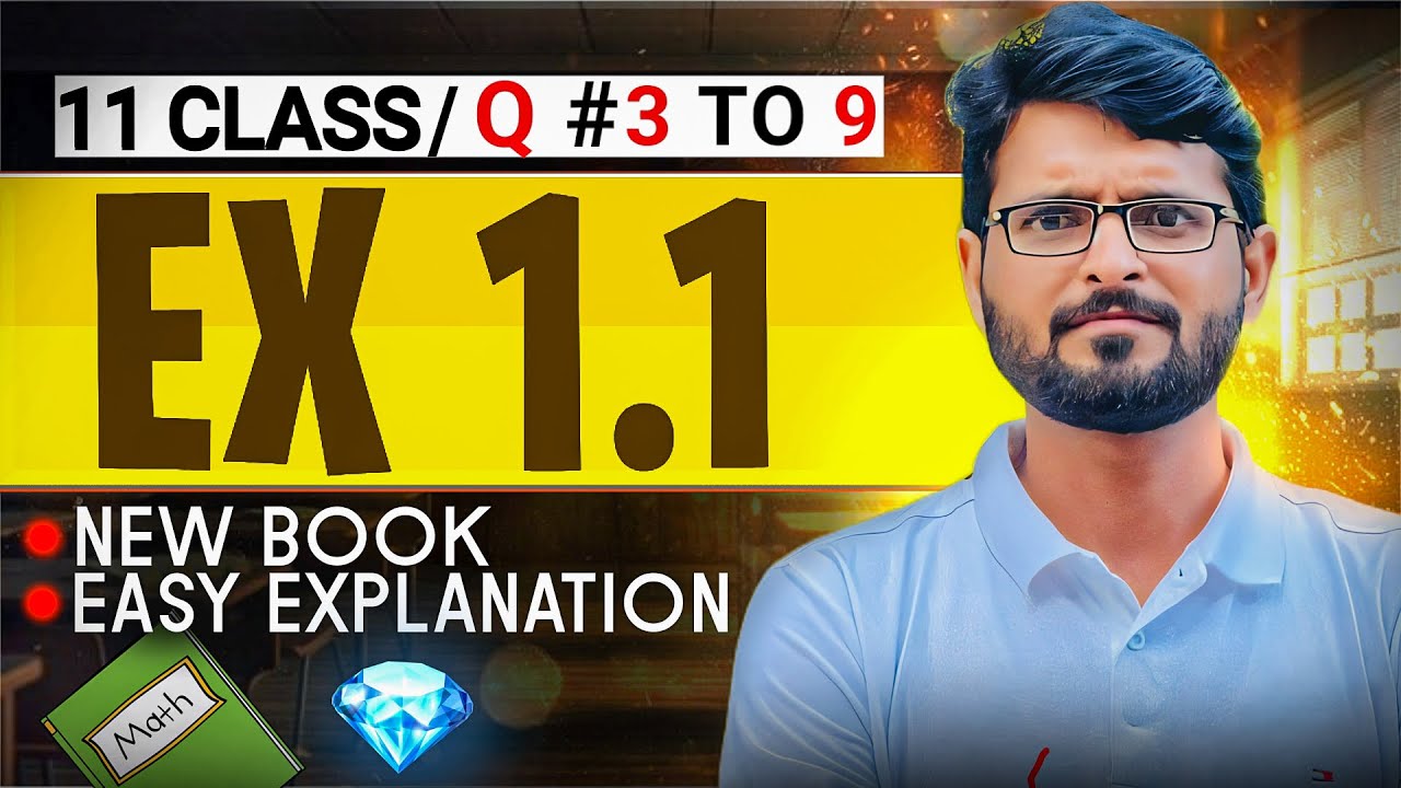 Math class 11 chapter 1 Exercise 1.1 || New book|| First year maths exercise 1.1 -11th class Ex 1.1