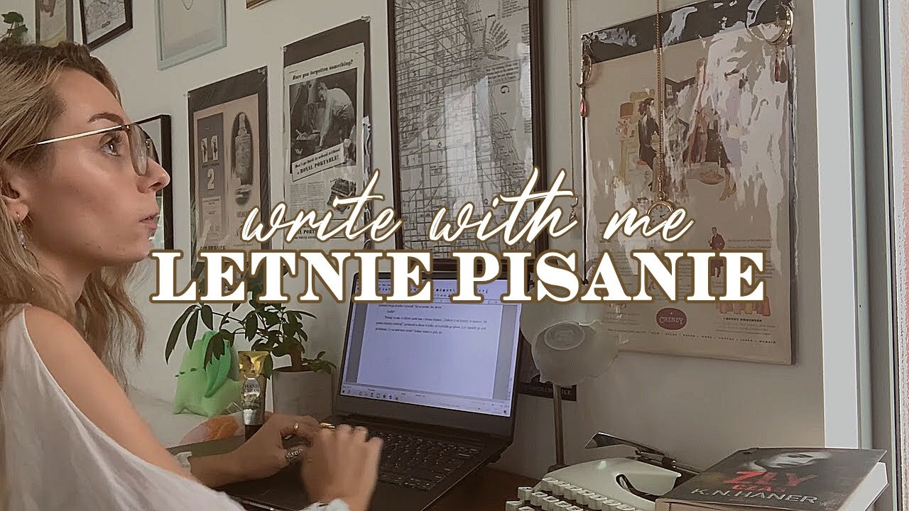 LETNIE PISANIE 🏋️ | write with me ✒️ powieść gangsterska i romans | noir jazz 🌧
