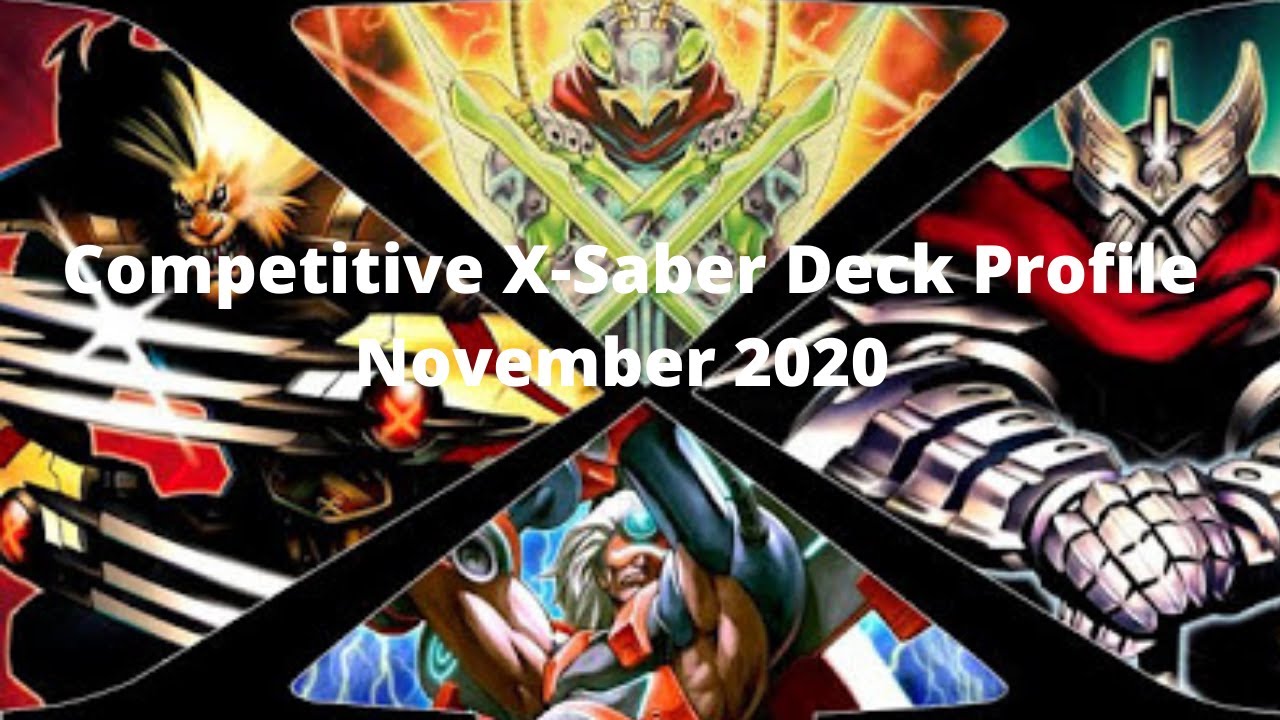Yu-Gi-Oh! X-Saber Deck Profile - November 2020