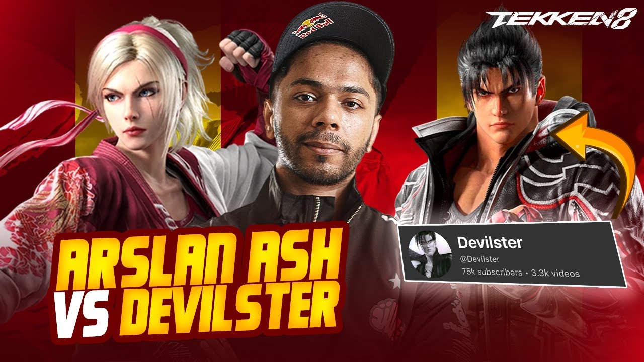 Arslan Ash (Lidia) VS Devilster (Jin) — рейтинг онлайн-битв