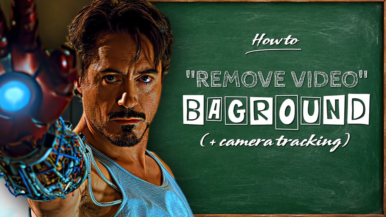 Remove Video Background in JUST 1 Click! (FREE)
