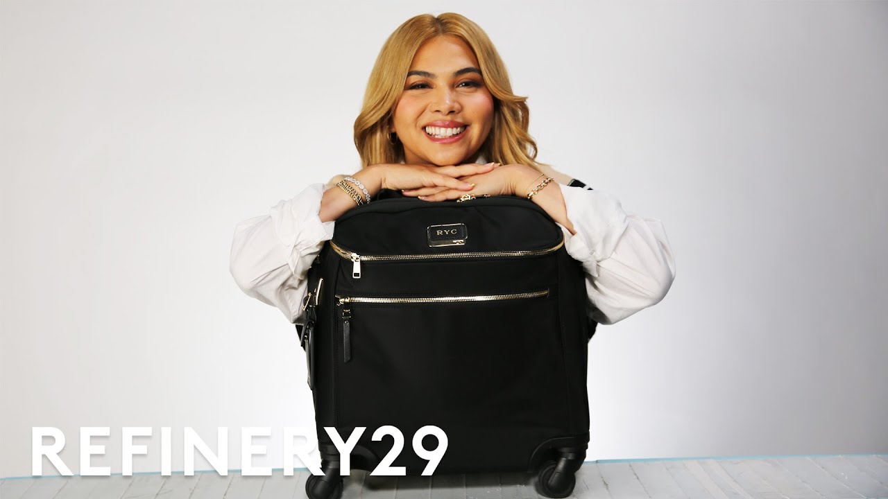 Why Hayley Kiyoko Uses A Rolling Suitcase As A Purse | Spill It | Refinery29