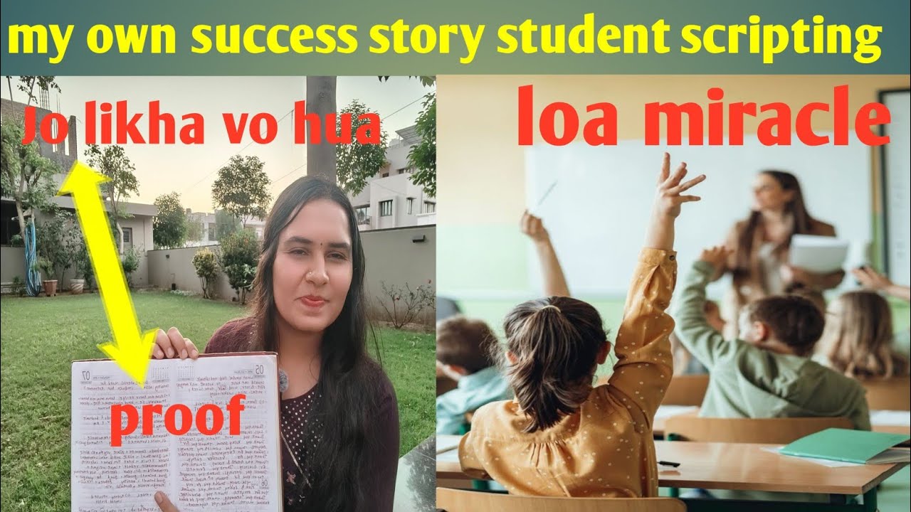 law of attraction student success story | law of attraction students | manifestation study scripting