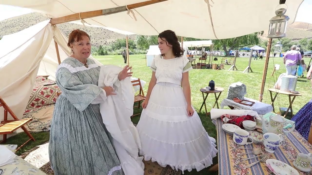 Fulbright Civil War Reenactment Fashion Presentation