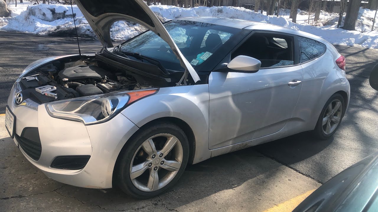 2012 HYUNDAI VELOSTER 1.6L Como reemplazar las bujías 🔧🔧