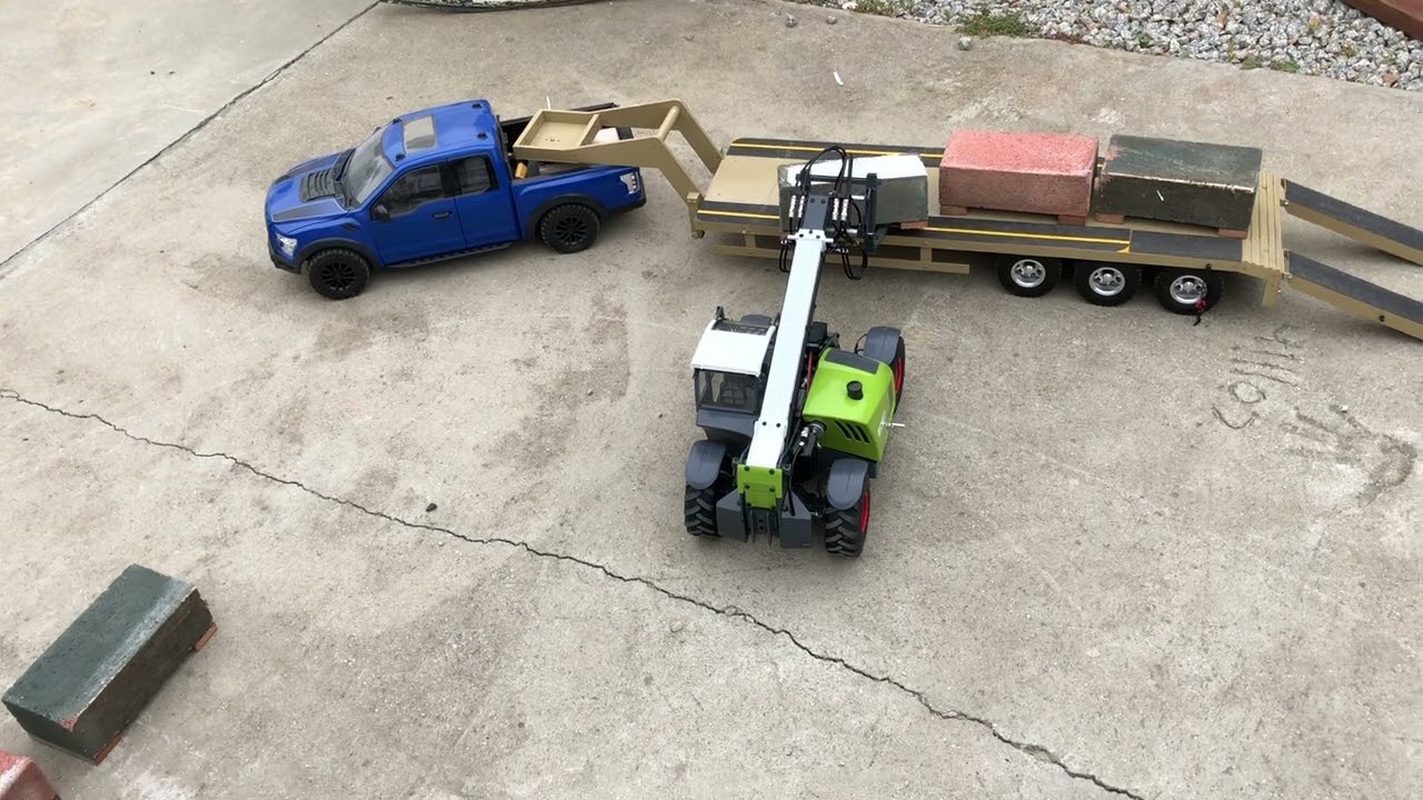 June 16, 2023 JDM 128 1:14 telescopic FORD F150 1:10 4x4