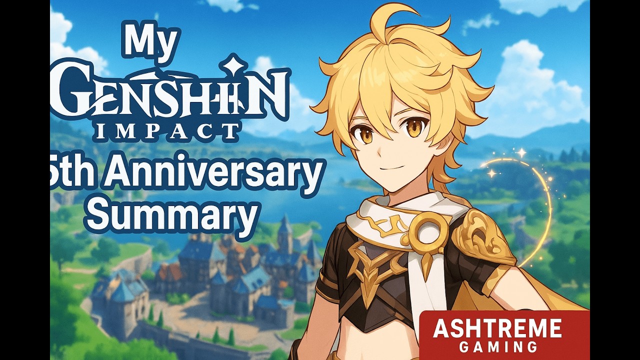 My Genshin Impact 5th Anniversary Summary