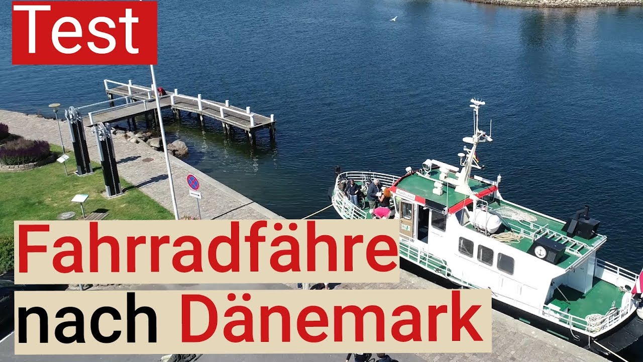 Mit der neuen Fahrradfähre nach Dänemark