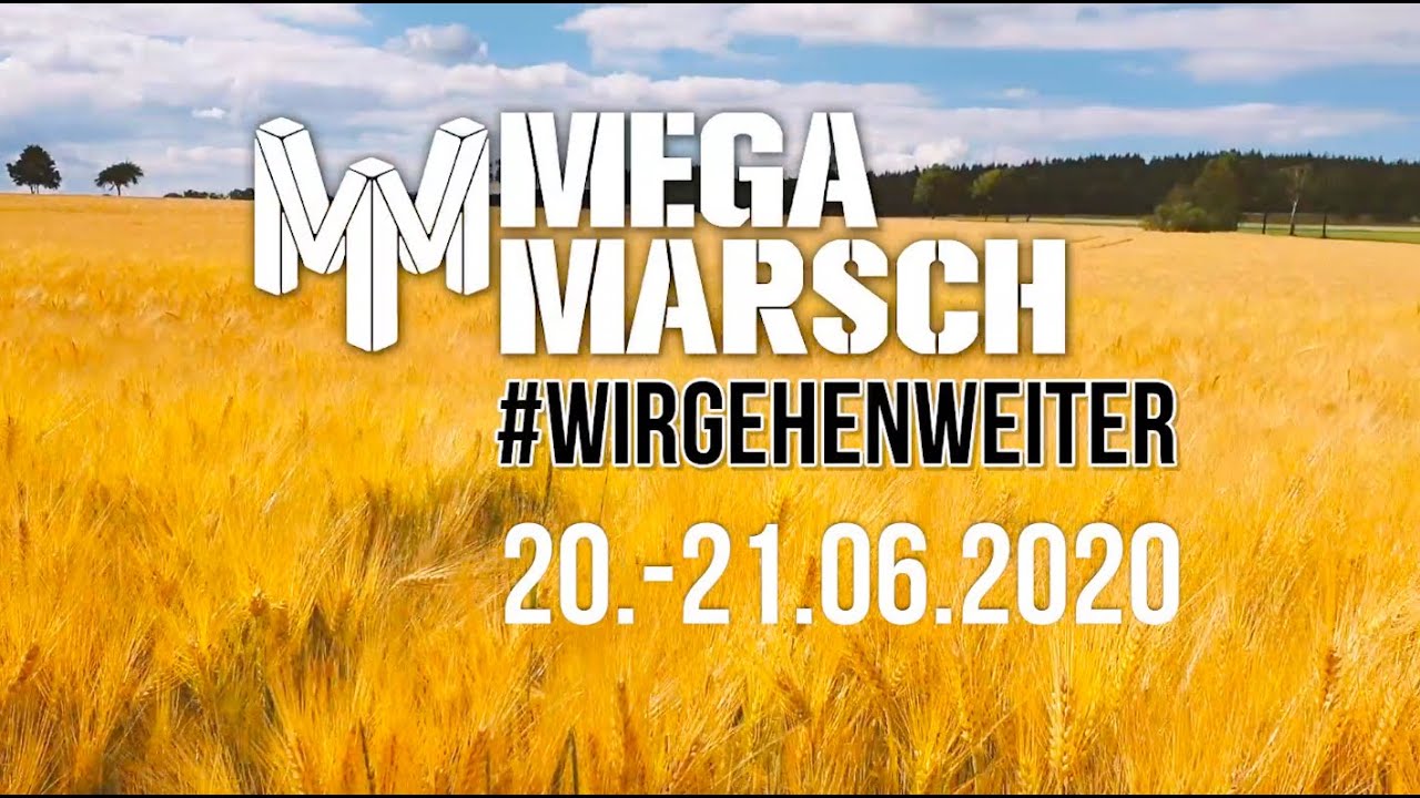 Aftermovie Megamarsch Spezial #WIRGEHENWEITER Juni 2020