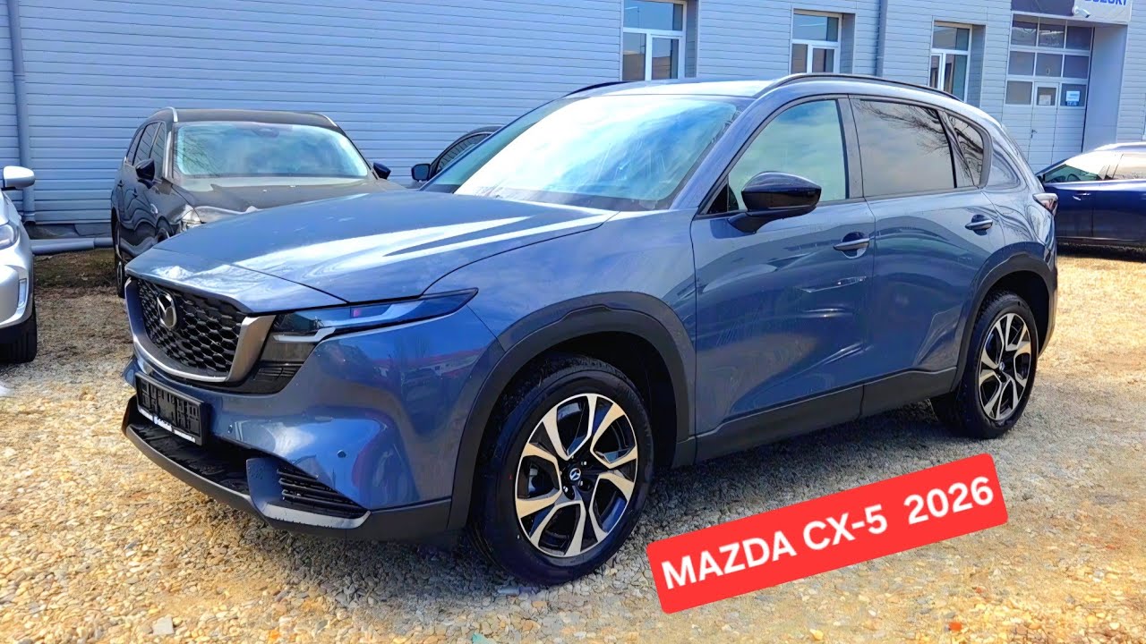 Prezentare a noii Mazda CX-5 2.5 e-SKYACTIV-G 141 CP AT6  Prime-Line SKYACTIV 2026