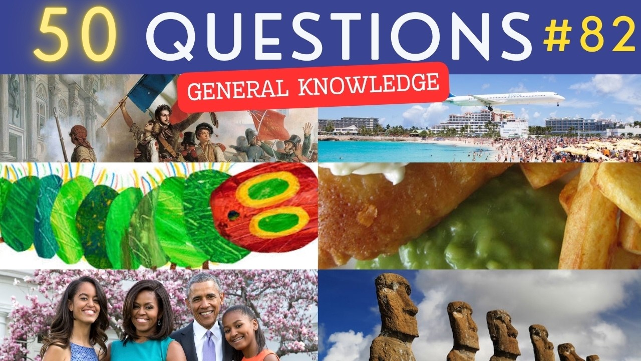 The General Knowledge Quiz #82 &brvbar; 50 Trivia Questions - Pub Quiz