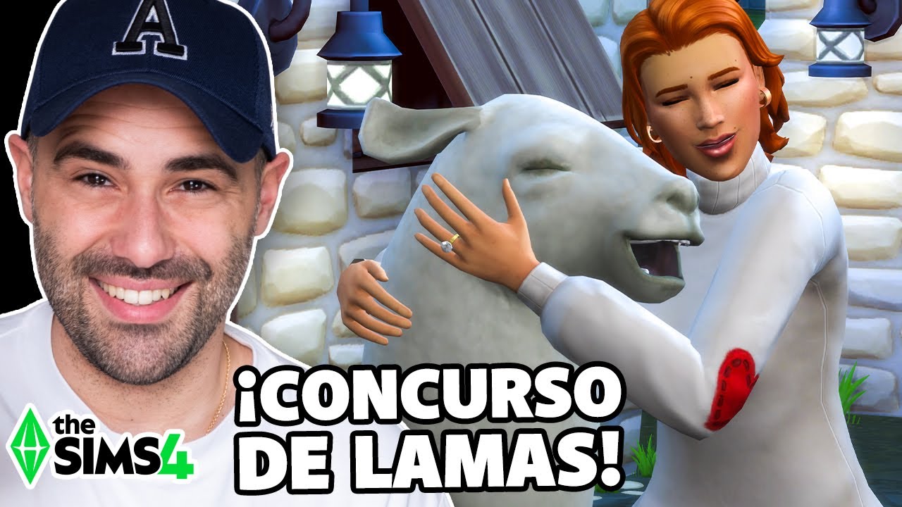 ¡Ganamos ORO en la COMPETICIÓN de LLAMAS! 🥗 Los Sims 4 | Gameplay en español